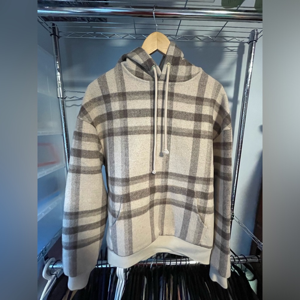 KITH Plaid Sweatshirt Size S